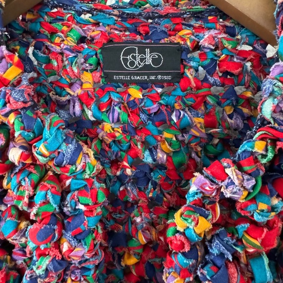 Vintage Estelle Gracer handwoven jacket - Picture 2 of 4